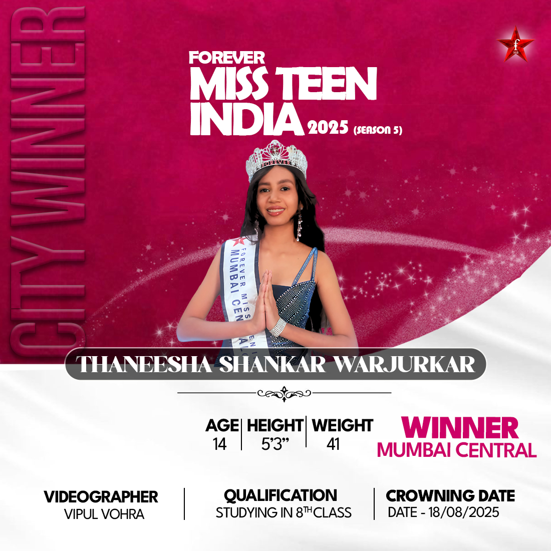 Thaneesha Shankar Warjurkar Miss Teen India 2025 Mobile Banner.jpg